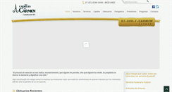 Desktop Screenshot of capillasdelcarmen.com